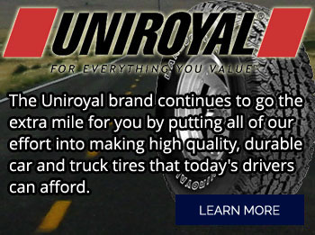 Uniroyal tire sale Kelowna.